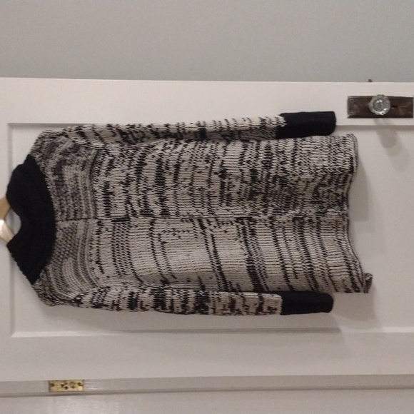 PURE tunic length hand knit cotton sweater, size M/L - Picture 4 of 6